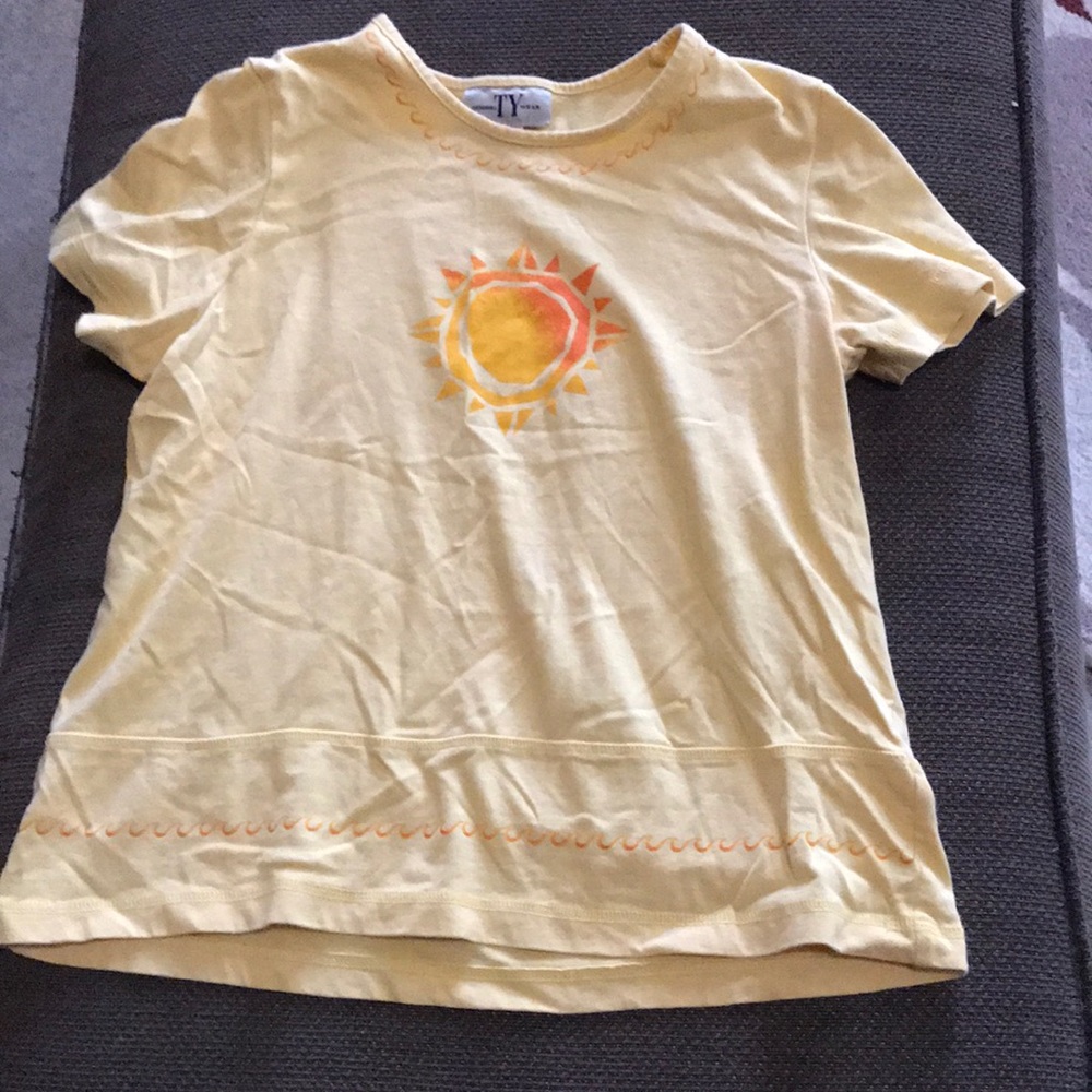 Original Ty Wear Yellow Sun TeeShirt
